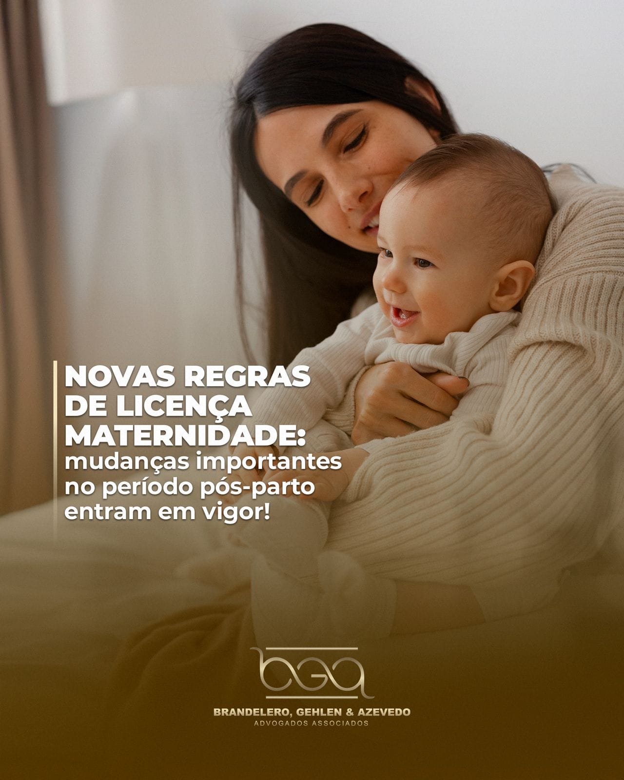 NOVAS REGRAS DE LICENÇA MATERNIDADE: