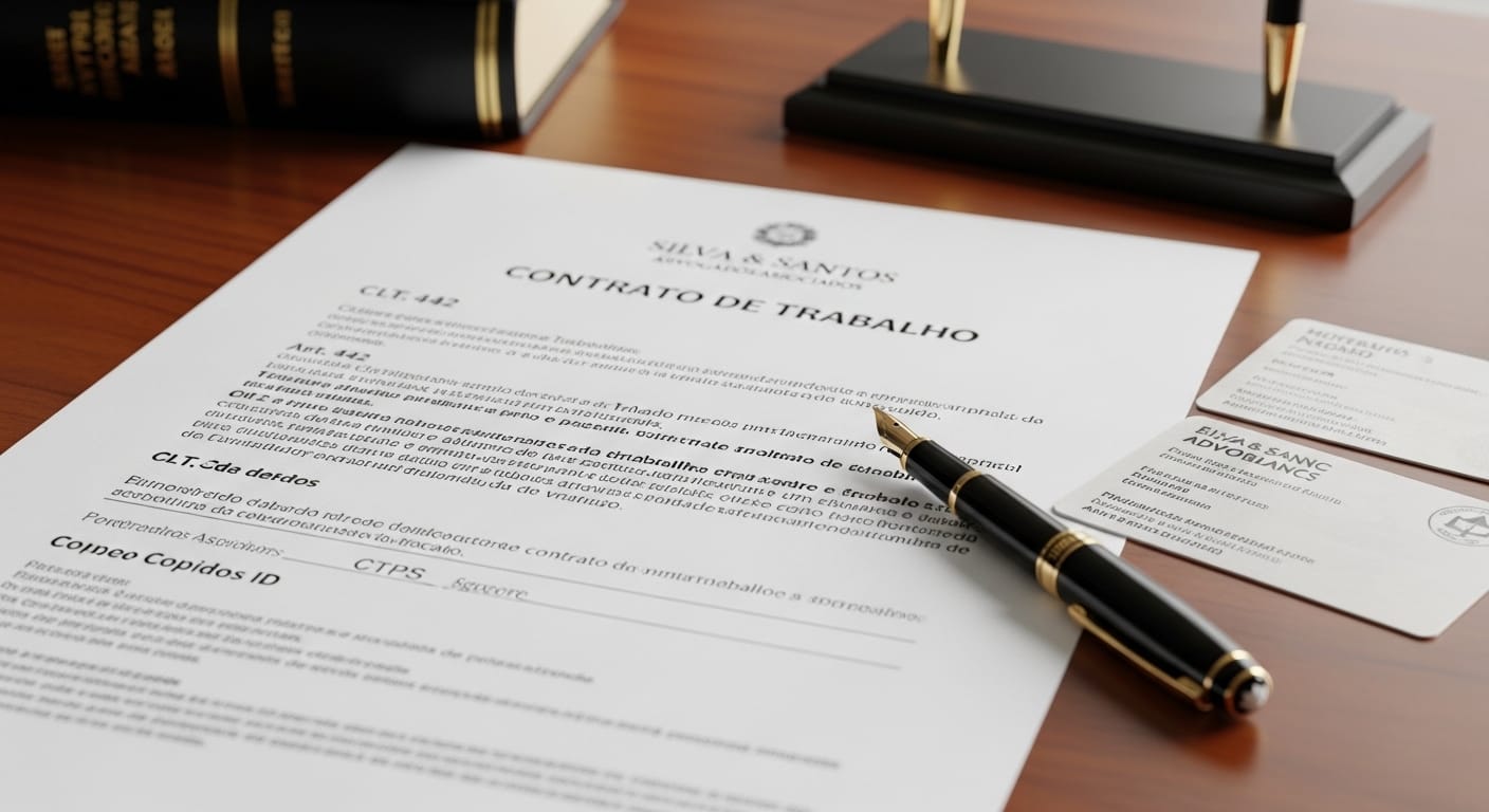 Contrato trabalhista e documentação legal